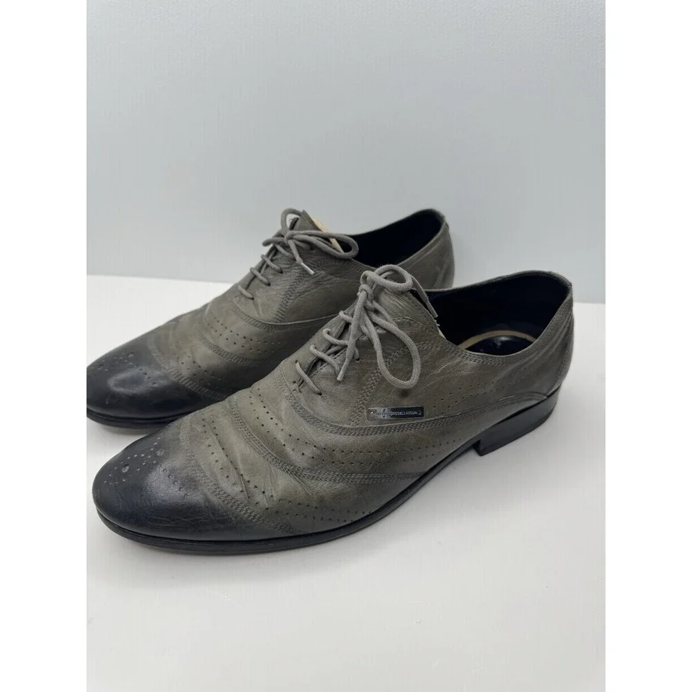 Alessandro Dell'acqua Men's‎ Shoes Dress Shoes Gray 44